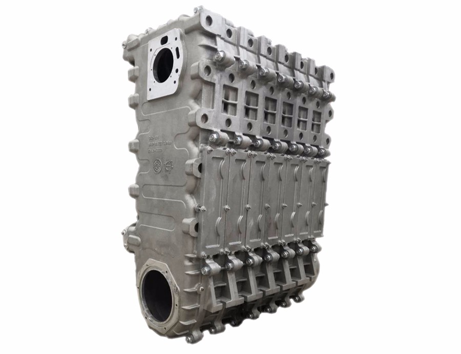 全預(yù)混鍋爐硅鑄鋁換熱器